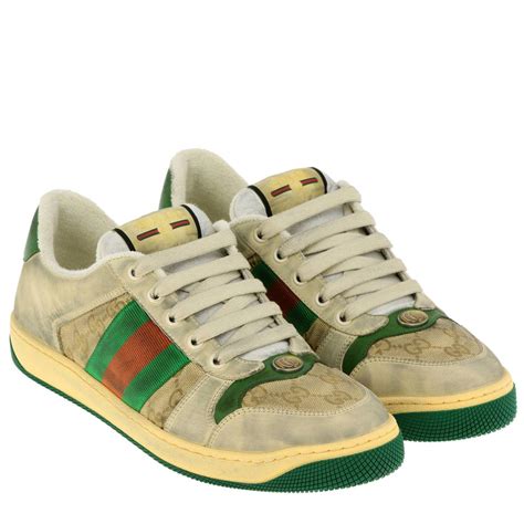 green gucci shoes